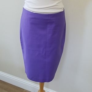J. Crew Purple Pencil Skirt
